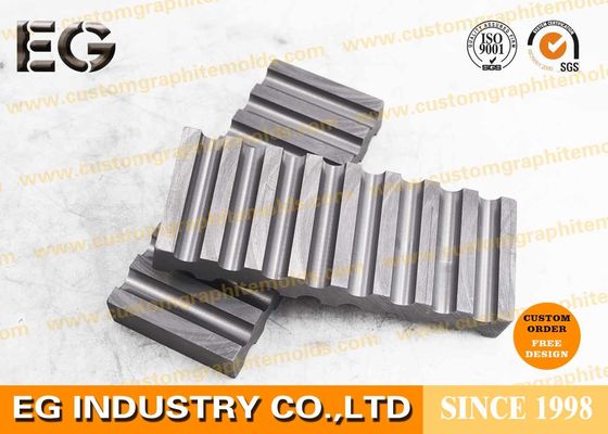 China 0.3% Low Ash Content Graphite Mold Casting , Polished Mirror Surface For Diamond Wire Saw supplier